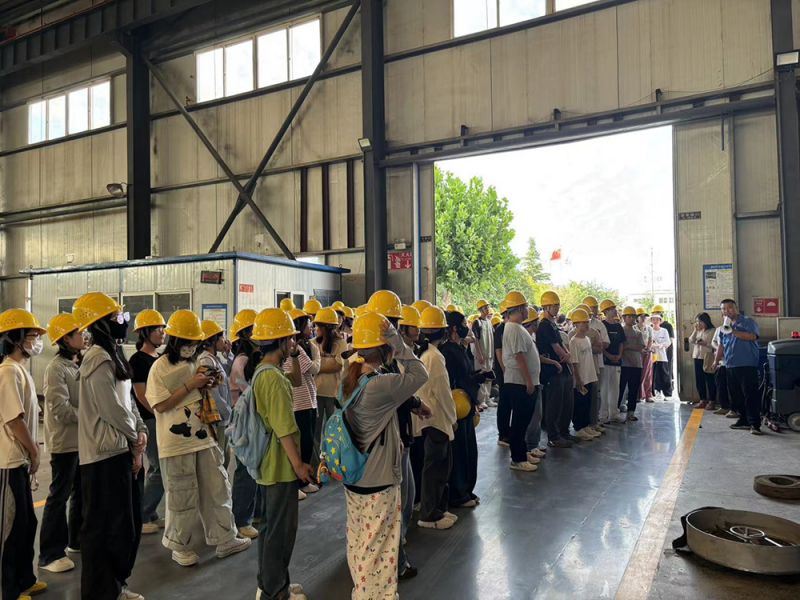 藍海環(huán)境科技積極承接高校實習，踐行綠企責任